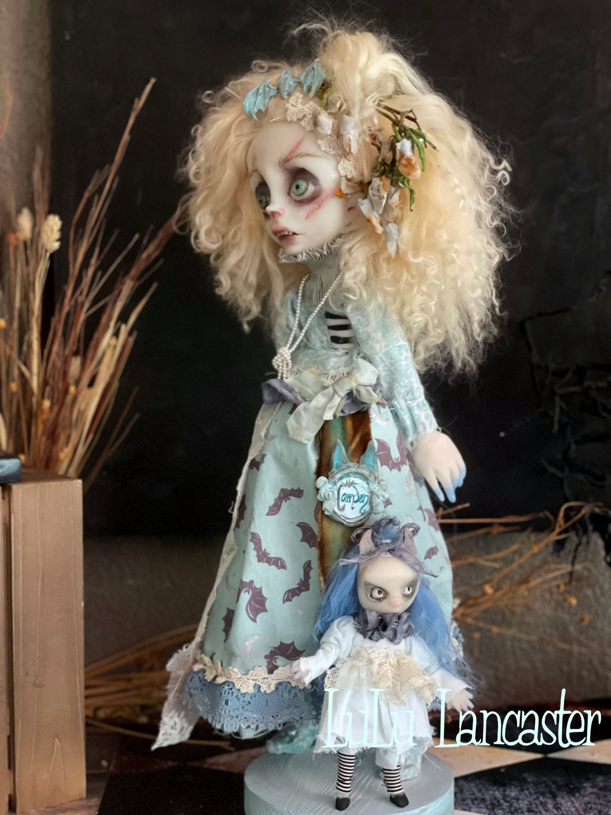 Camden the Corpse Original LuLu Lancaster Halloween Art Doll