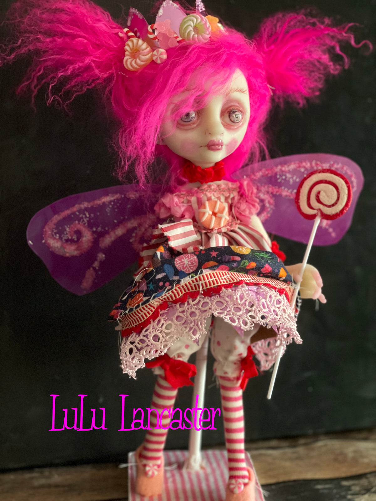 CandyLand Fairy LuLu's Holiday Original LuLu Lancaster Art Doll