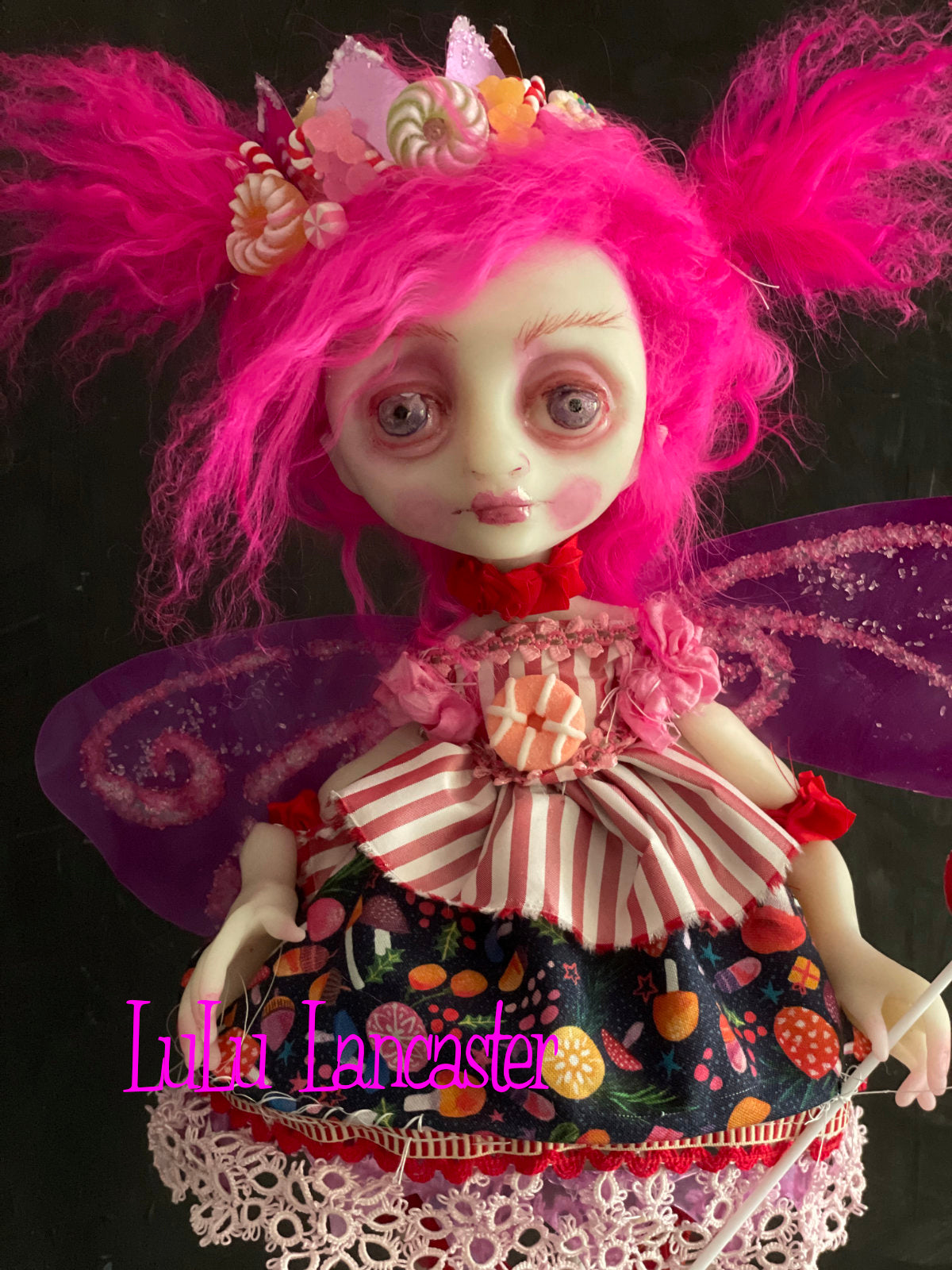 CandyLand Fairy LuLu's Holiday Original LuLu Lancaster Art Doll