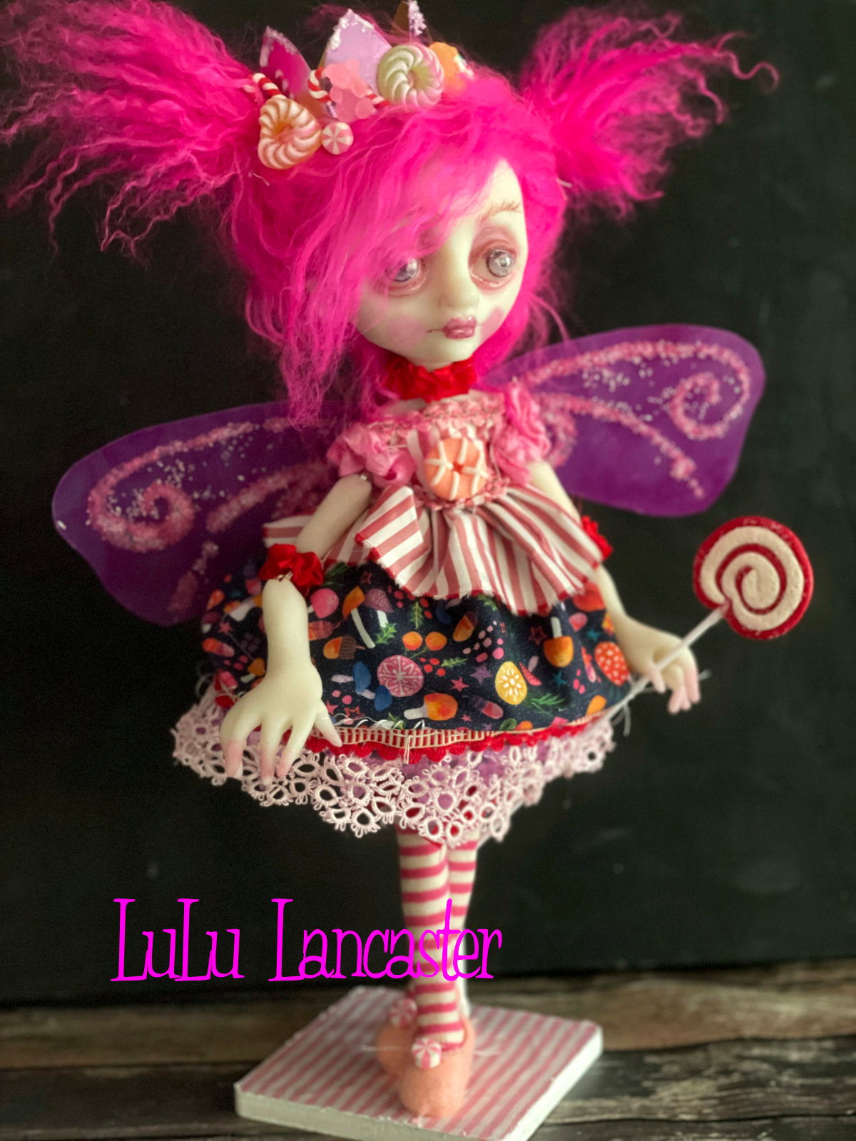 CandyLand Fairy LuLu's Holiday Original LuLu Lancaster Art Doll