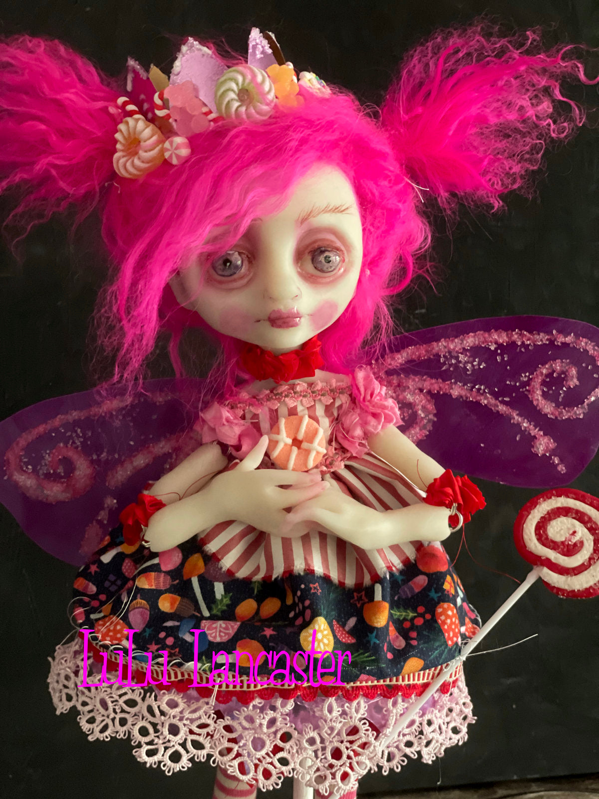 CandyLand Fairy LuLu's Holiday Original LuLu Lancaster Art Doll