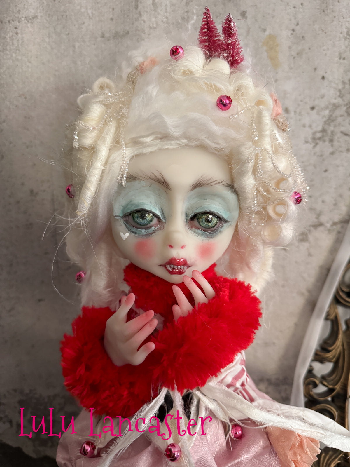 Cherish BonBon rococo Holiday Vampire Original LuLu Lancaster Art Doll