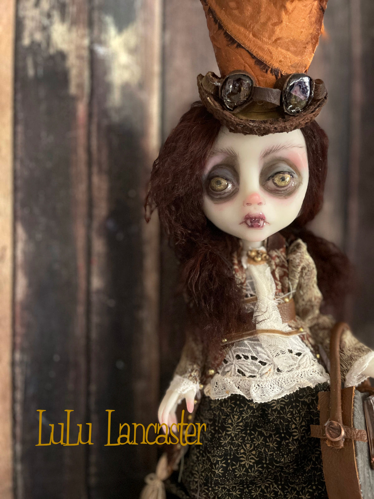 Cheyanne Constant the Steampunk Vampire Original LuLu Lancaster Art Doll