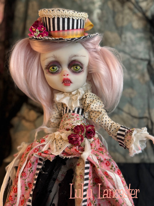 Claudine DuFang and Bijou-Fang the poodle Springtime Vampires~ Original Lulu Lancaster Art Doll
