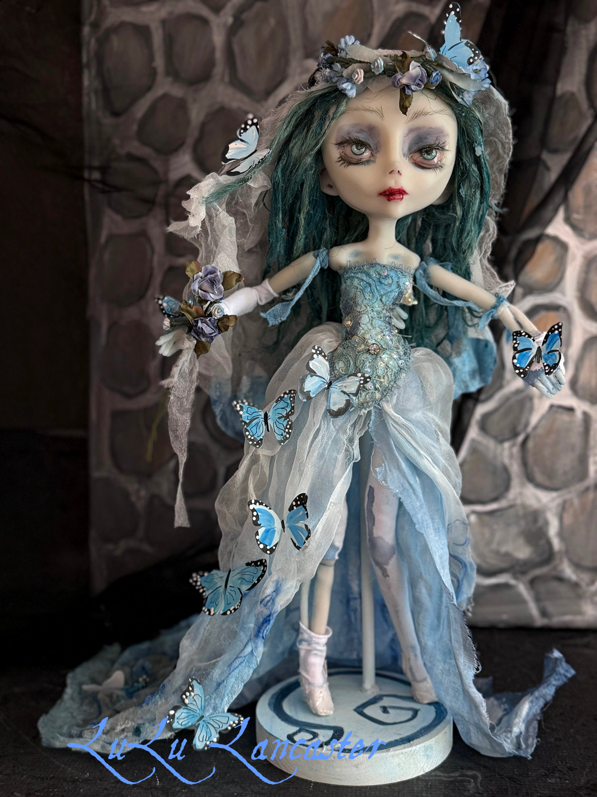 Emily ~ Corpse Bride ~Original LuLu Lancaster Art Doll