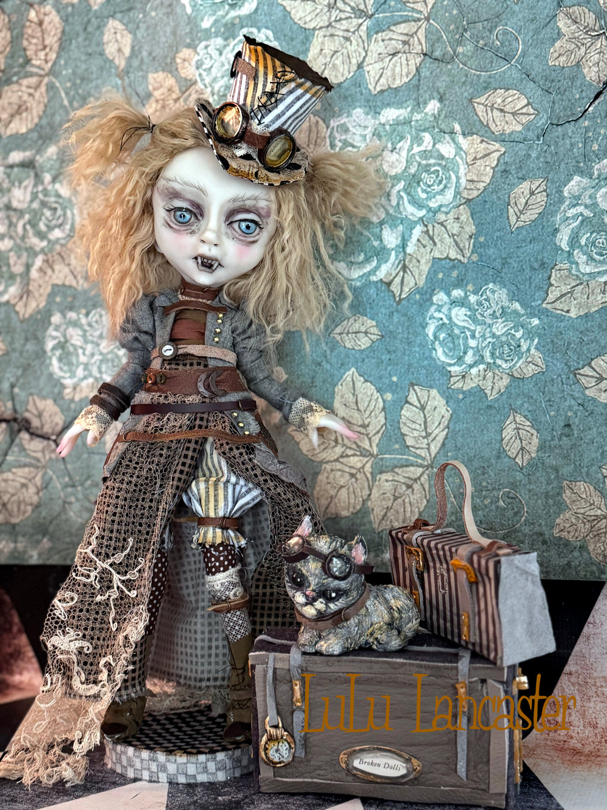 Darling Constant Steampunk Vampire Original LuLu Lancaster Art Doll