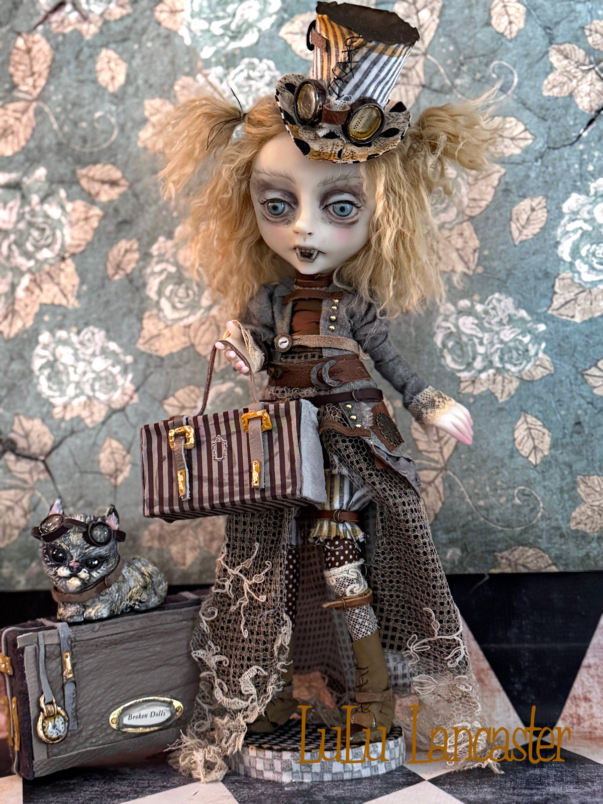 Darling Constant Steampunk Vampire Original LuLu Lancaster Art Doll