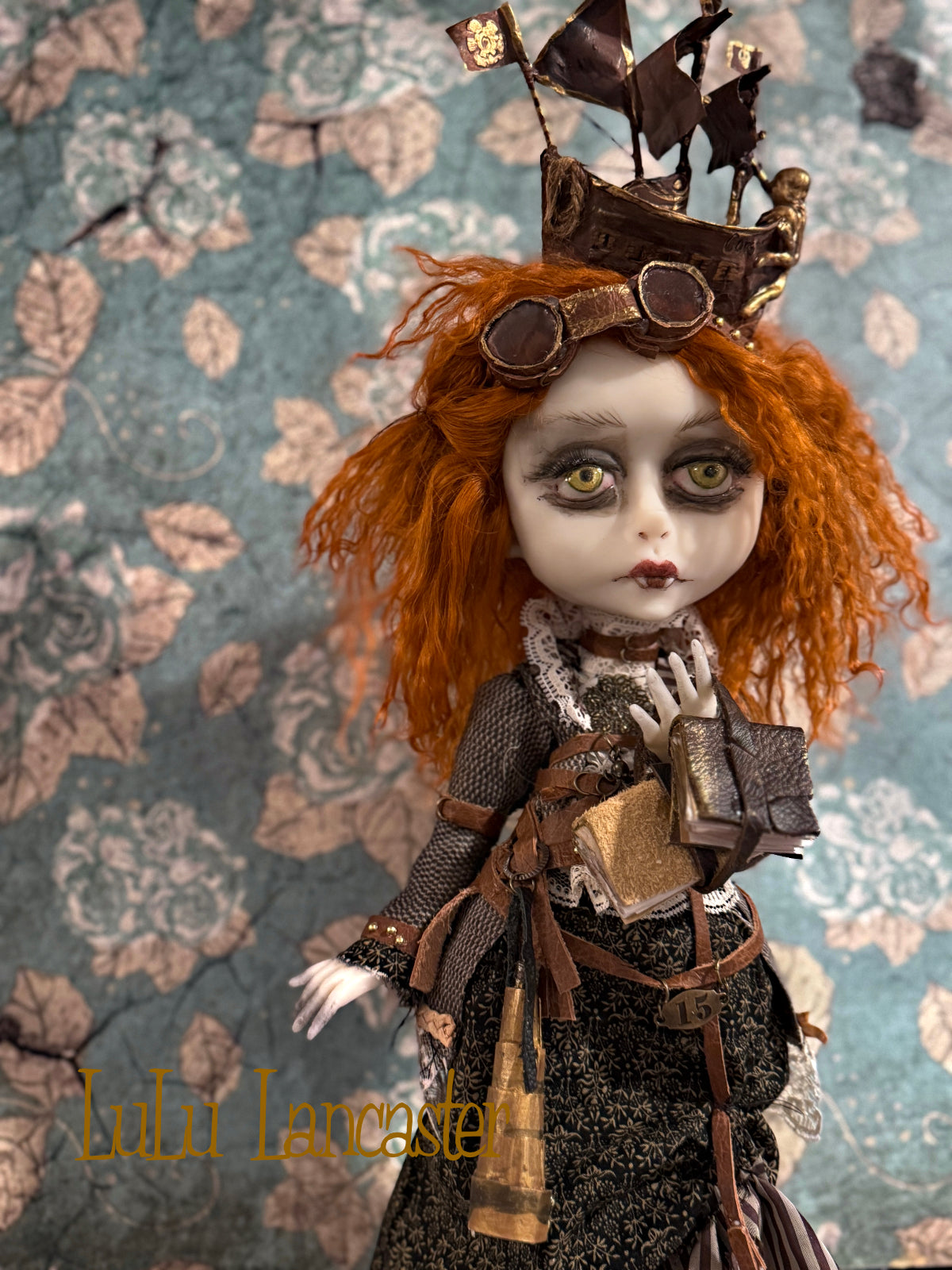 Eaton Constant Steampunk Vampire Original LuLu Lancaster Art Doll