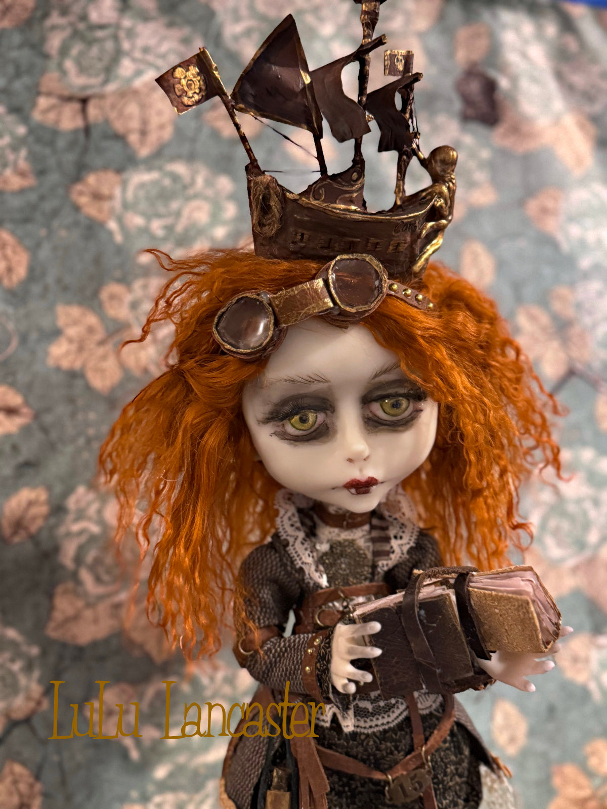 Eaton Constant Steampunk Vampire Original LuLu Lancaster Art Doll