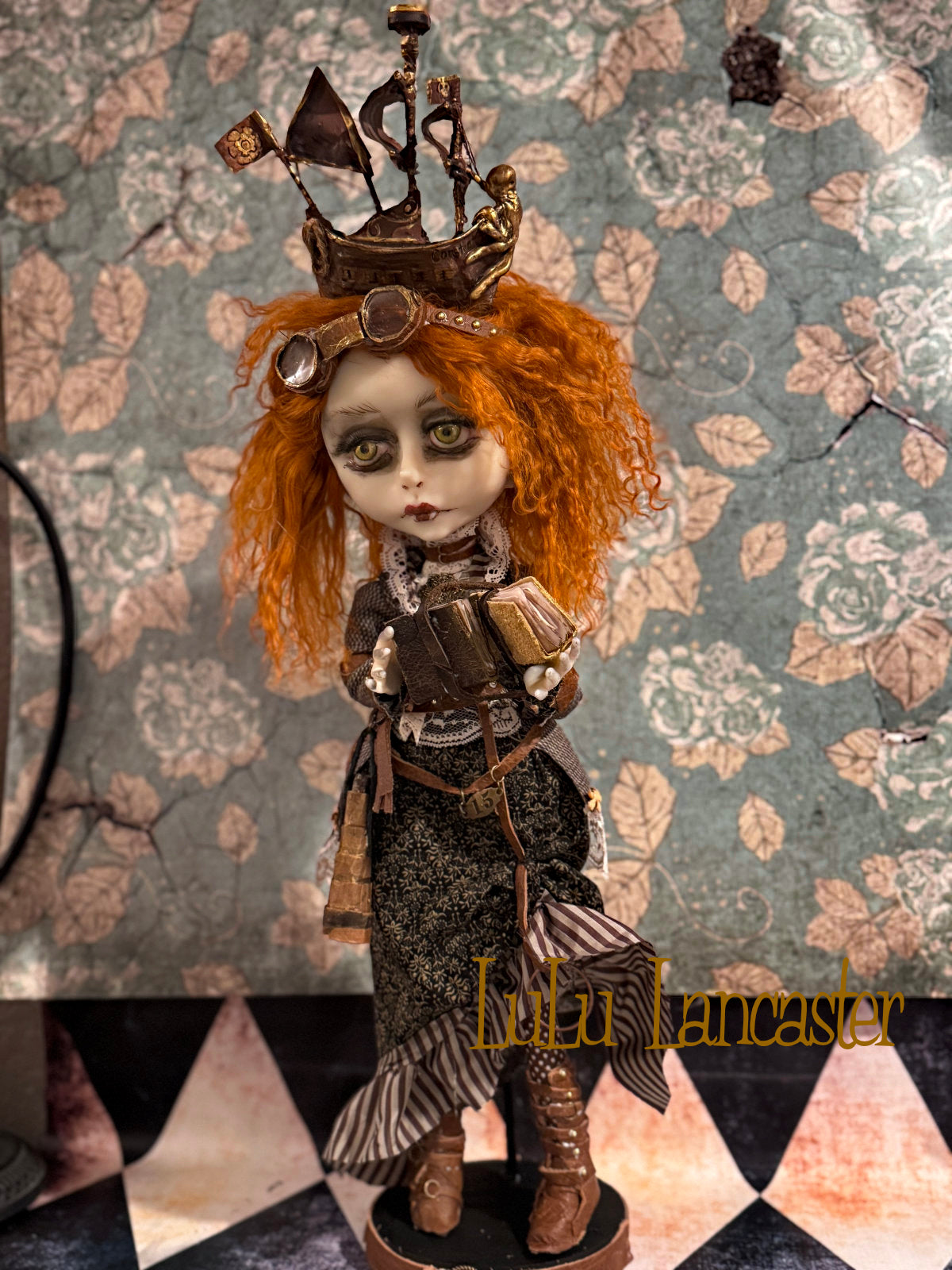 Eaton Constant Steampunk Vampire Original LuLu Lancaster Art Doll