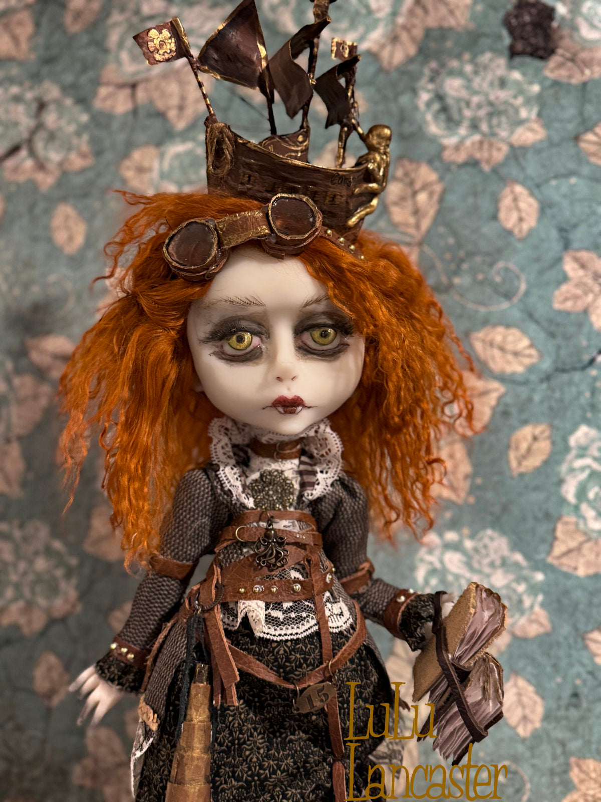 Eaton Constant Steampunk Vampire Original LuLu Lancaster Art Doll