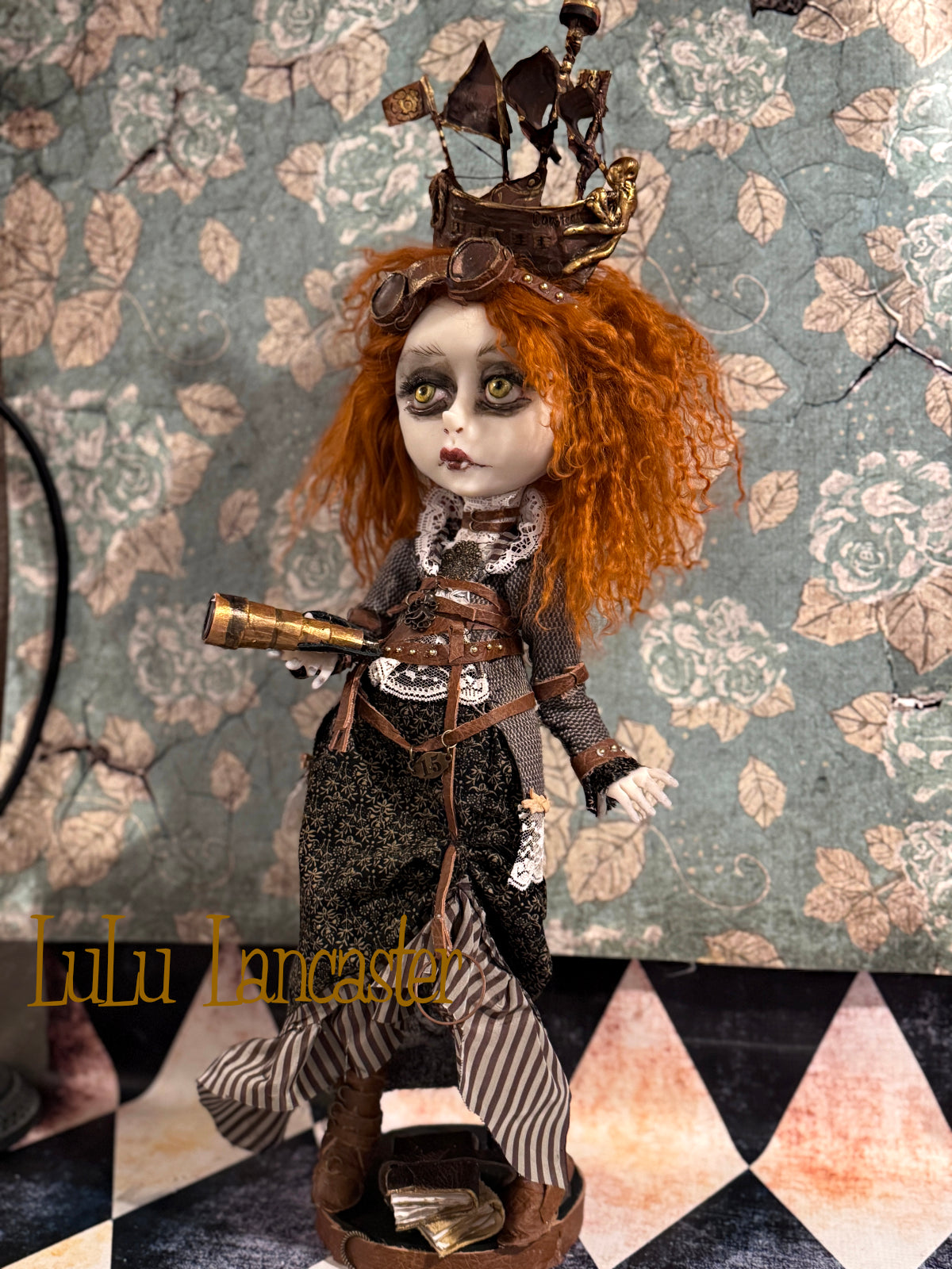 Eaton Constant Steampunk Vampire Original LuLu Lancaster Art Doll