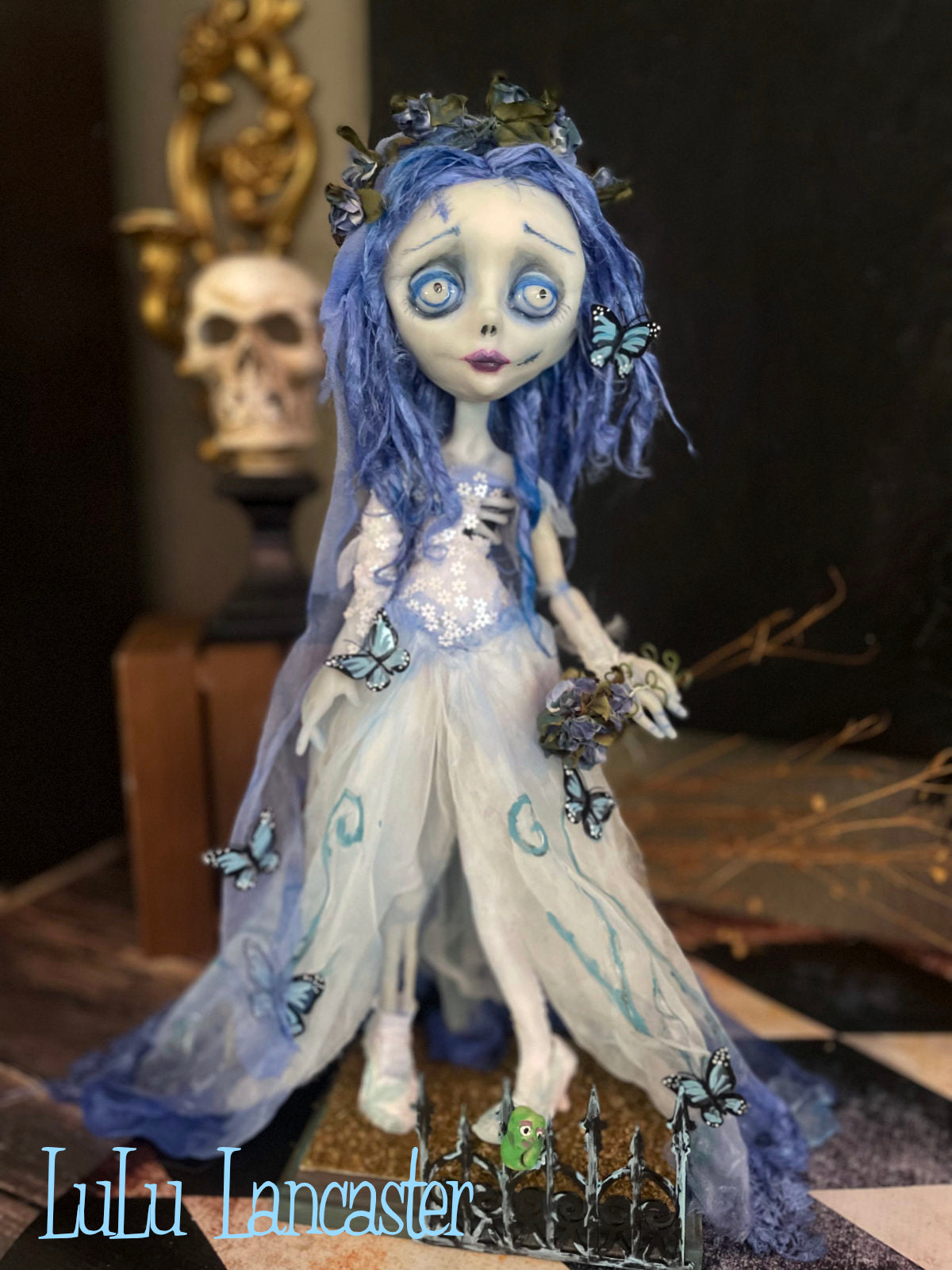 Emily The Bride Original LuLu Lancaster Halloween Art Doll