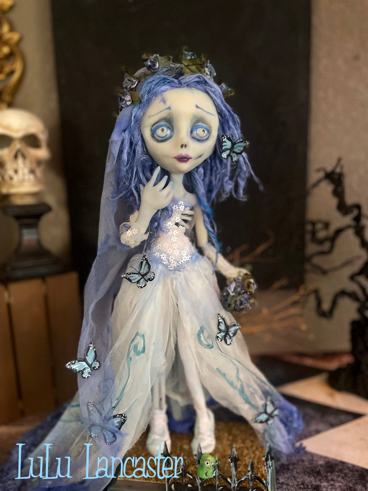 Emily The Bride Original LuLu Lancaster Halloween Art Doll