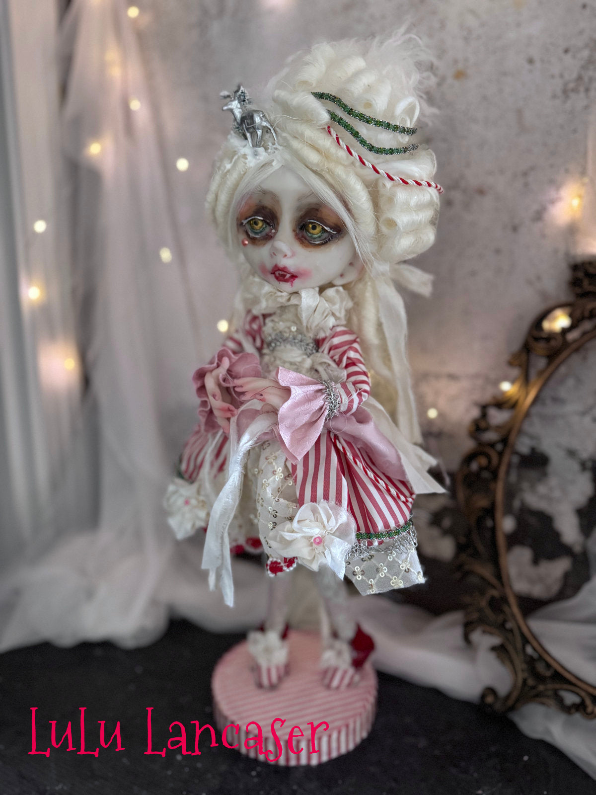 Georgette BonBon rococo Holiday Vampire Original LuLu Lancaster Art Doll