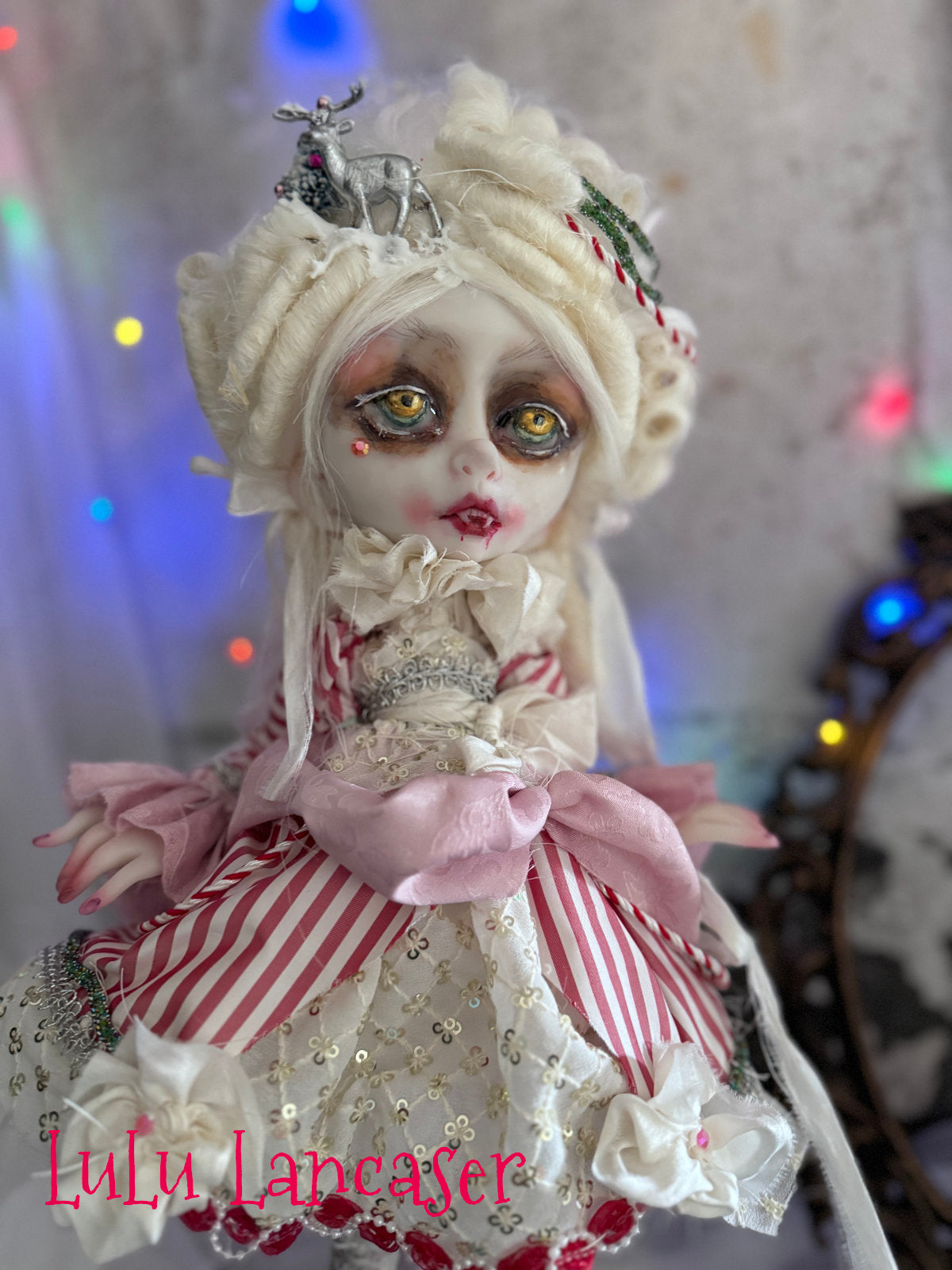 Georgette BonBon rococo Holiday Vampire Original LuLu Lancaster Art Doll