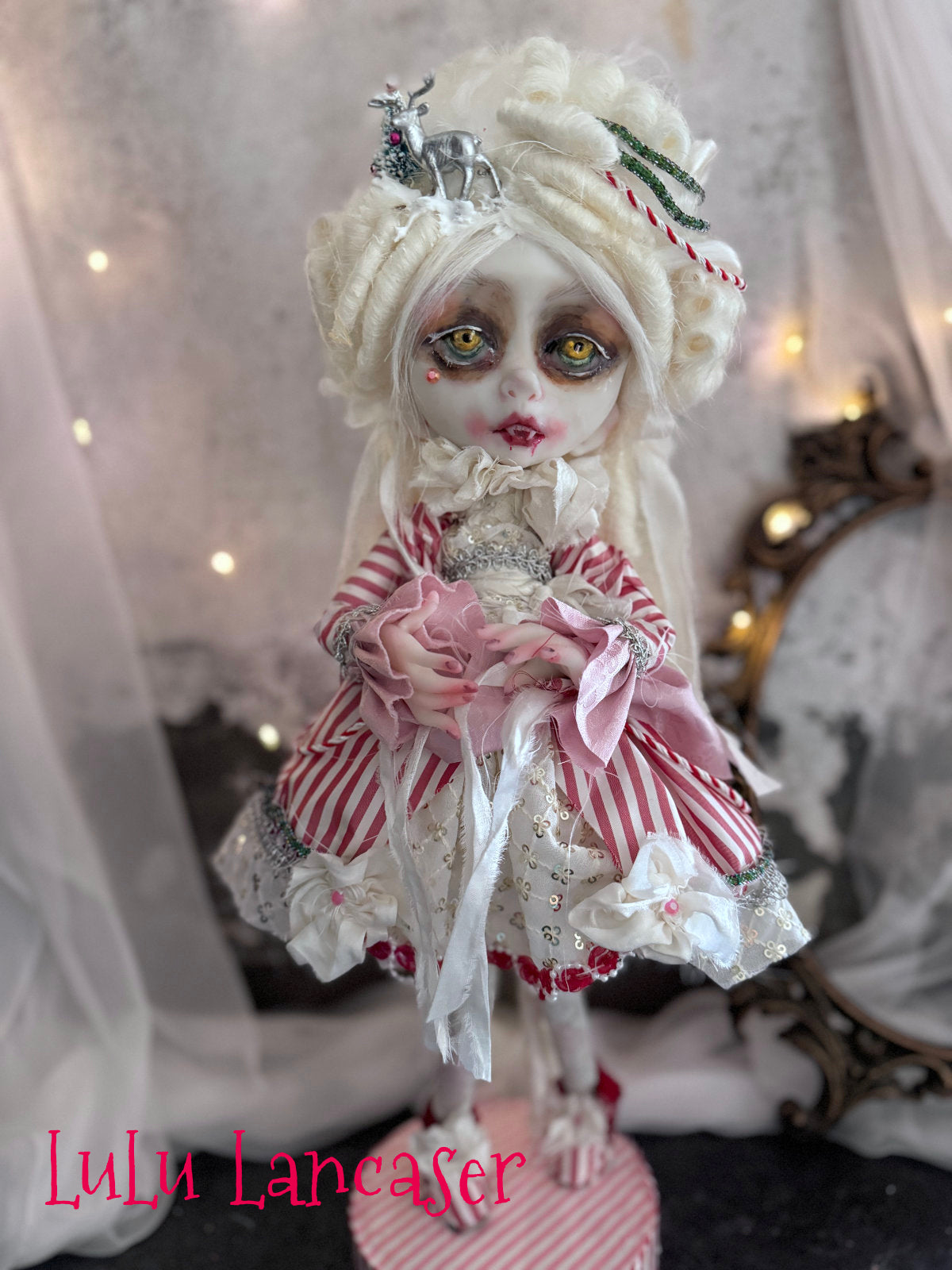 Georgette BonBon rococo Holiday Vampire Original LuLu Lancaster Art Doll