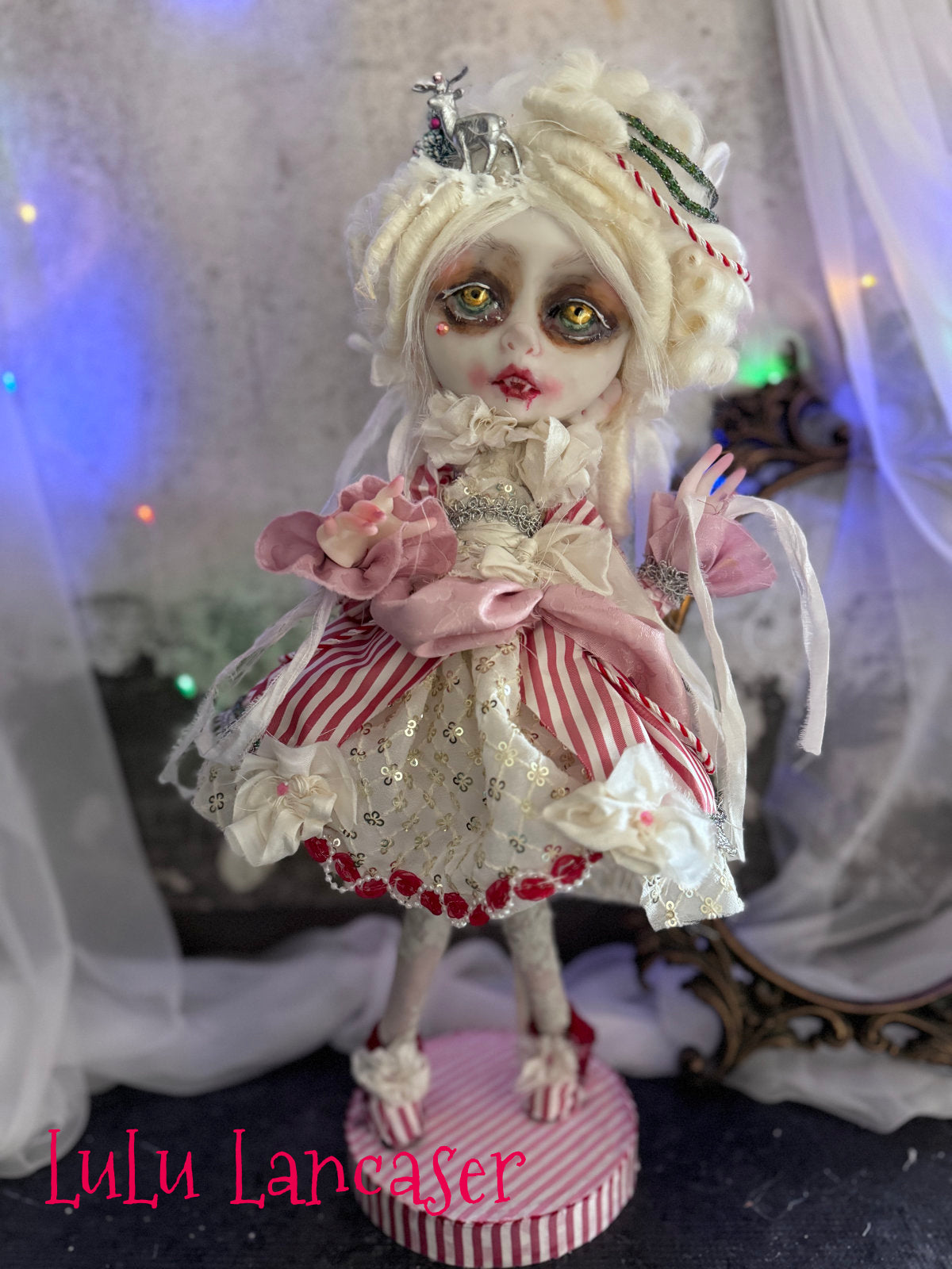 Georgette BonBon rococo Holiday Vampire Original LuLu Lancaster Art Doll