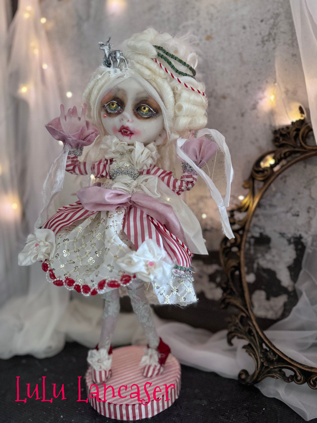 Georgette BonBon rococo Holiday Vampire Original LuLu Lancaster Art Doll