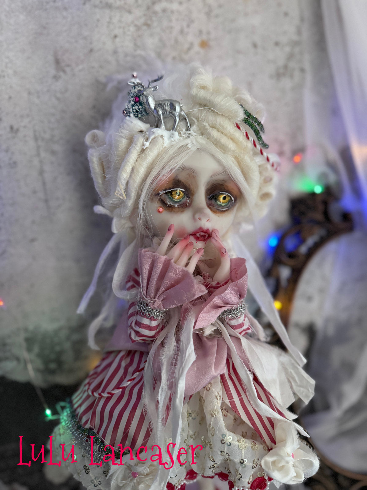 Georgette BonBon rococo Holiday Vampire Original LuLu Lancaster Art Doll