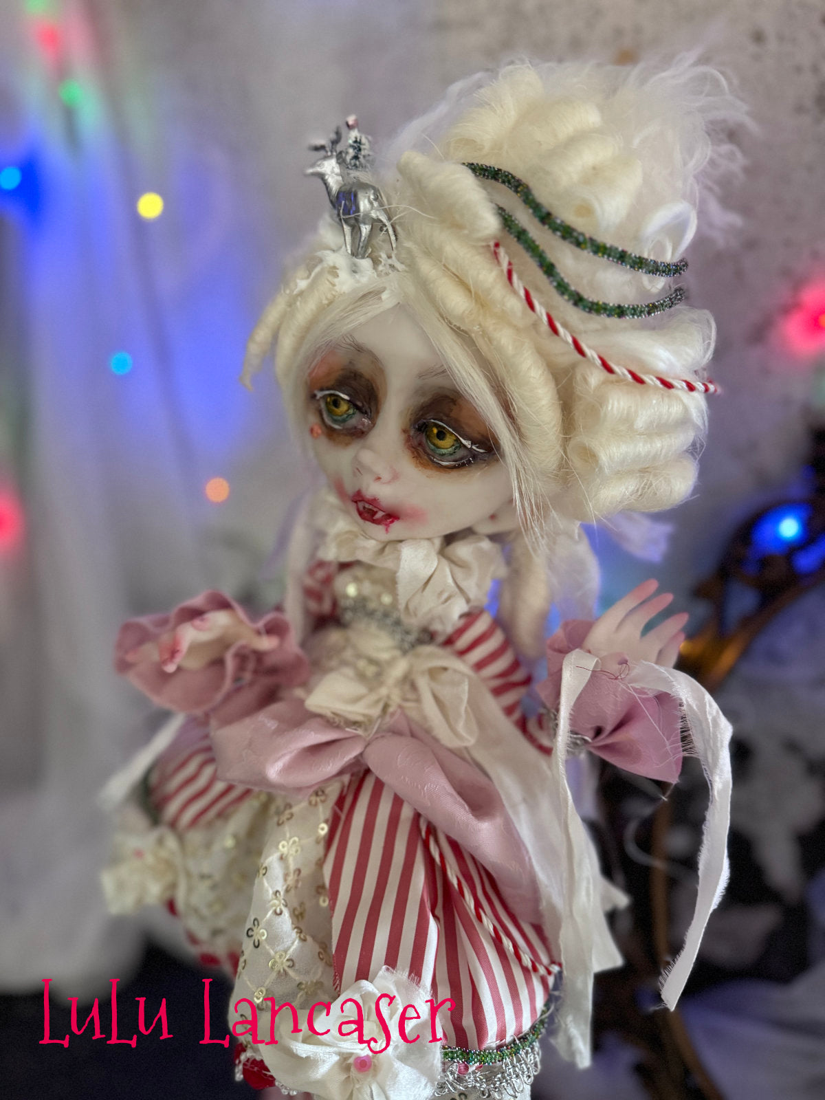 Georgette BonBon rococo Holiday Vampire Original LuLu Lancaster Art Doll