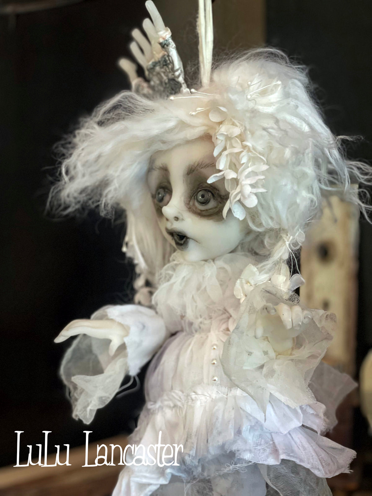 Georgina the Ghost Original LuLu Lancaster Halloween Art Dolls