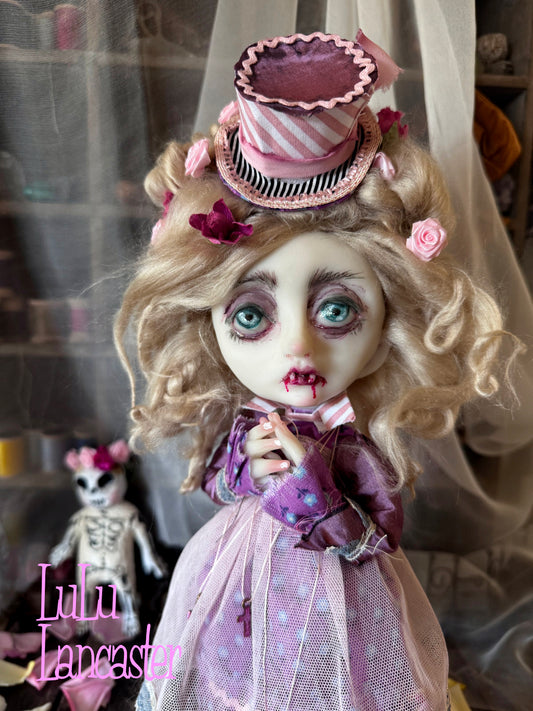 Peculiar Gillian Goth Vampire Mini Original LuLu Lancaster Art Doll