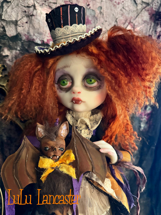 Gilly Grave the Vampire Autumn Halloween  ~Original LuLu Lancaster Art Doll