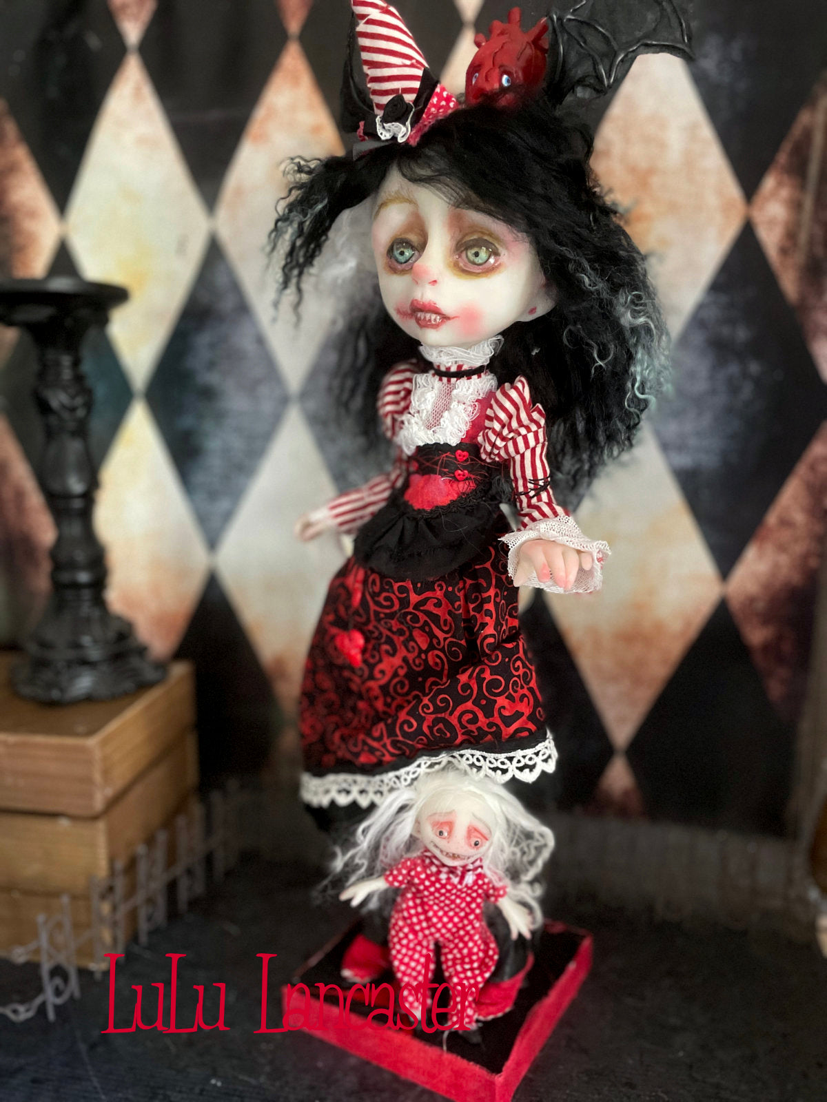 Gorgeous Gianna Valloween ~Love Bites Original LuLu Lancaster Art Doll