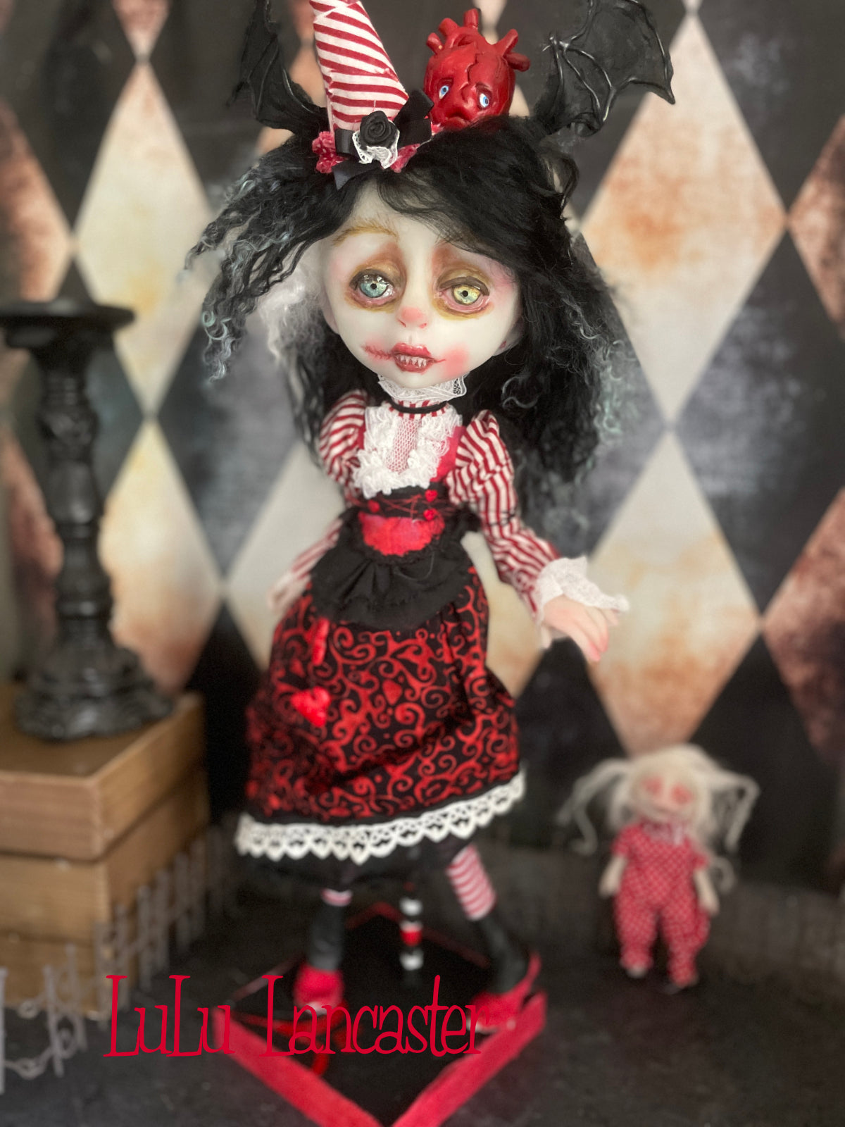 Gorgeous Gianna Valloween ~Love Bites Original LuLu Lancaster Art Doll