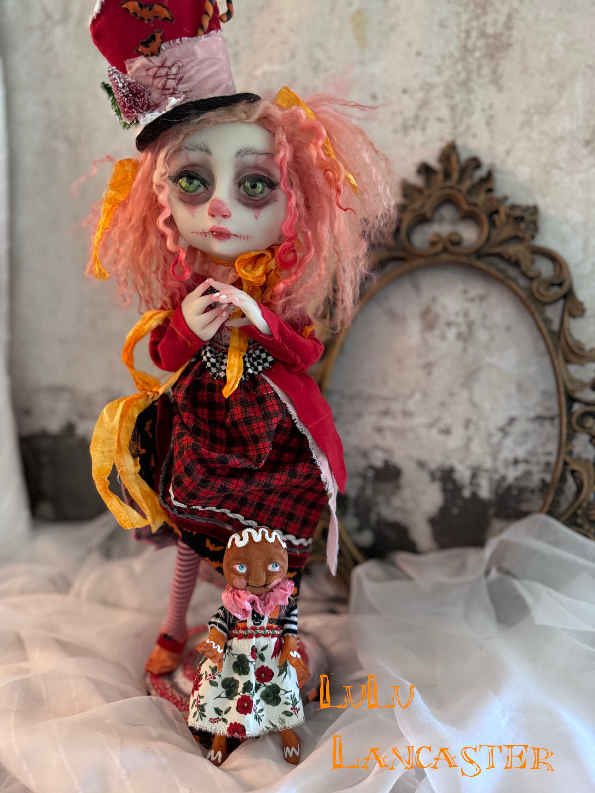 Greta Gothmas Holidays collide Original LuLu Lancaster Art Doll