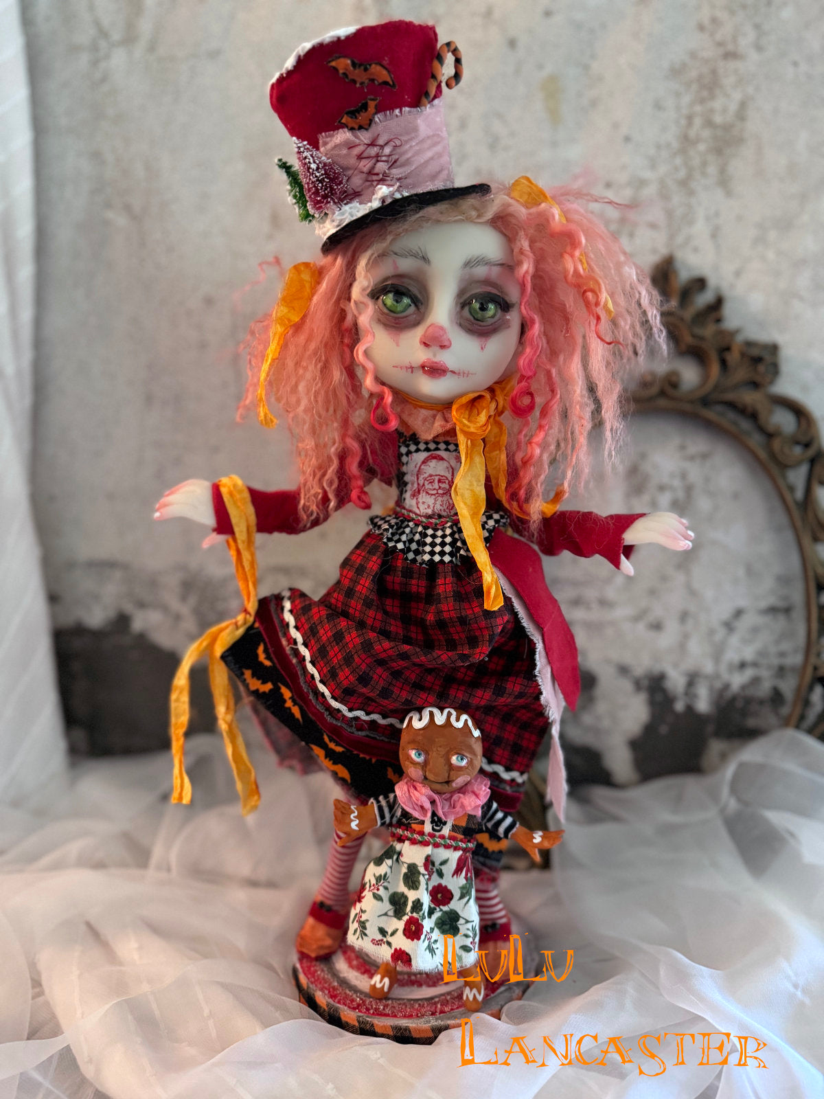 Greta Gothmas Holidays collide Original LuLu Lancaster Art Doll