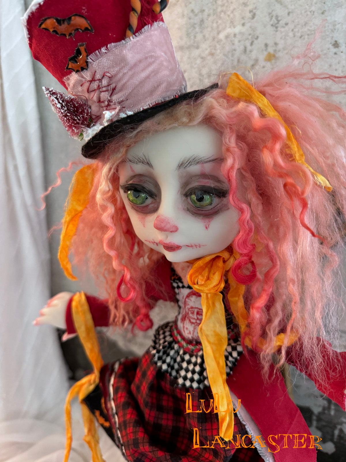 Greta Gothmas Holidays collide Original LuLu Lancaster Art Doll