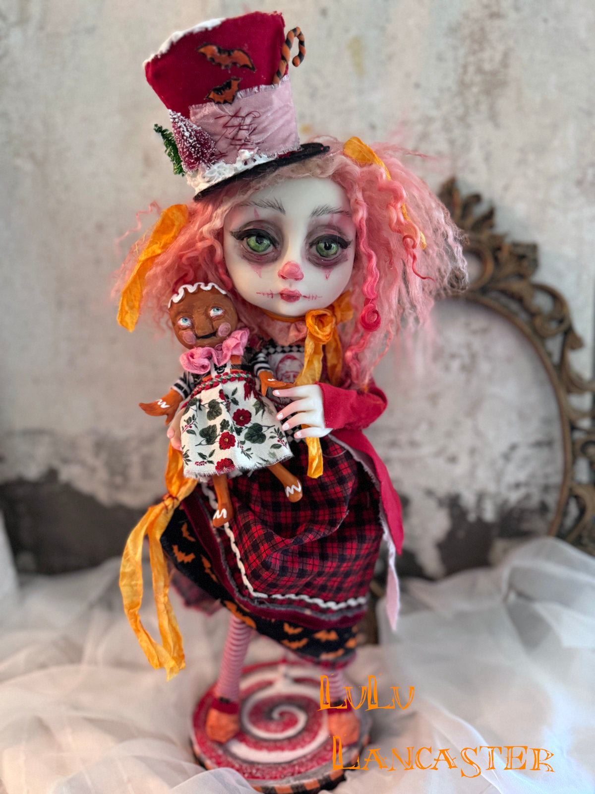 Greta Gothmas Holidays collide Original LuLu Lancaster Art Doll