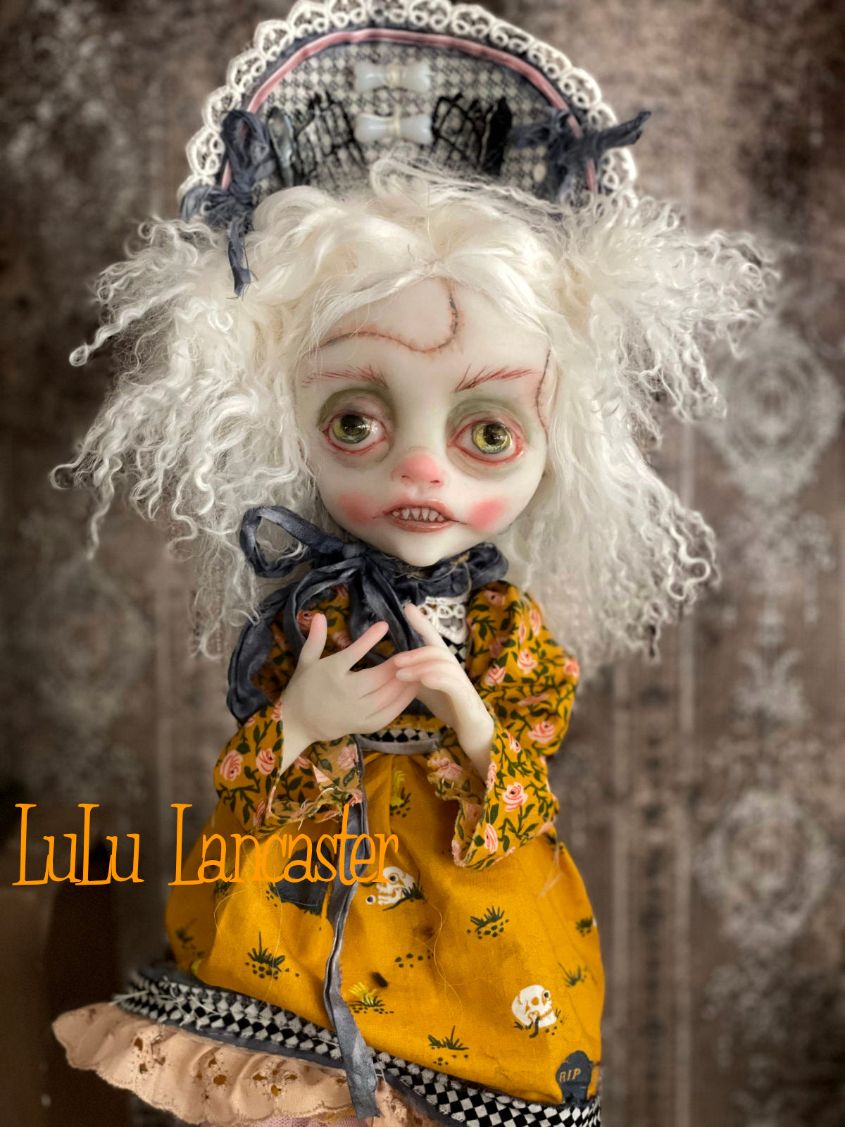 Gretchen Ghoulia Halloween Original LuLu Lancaster Art Doll