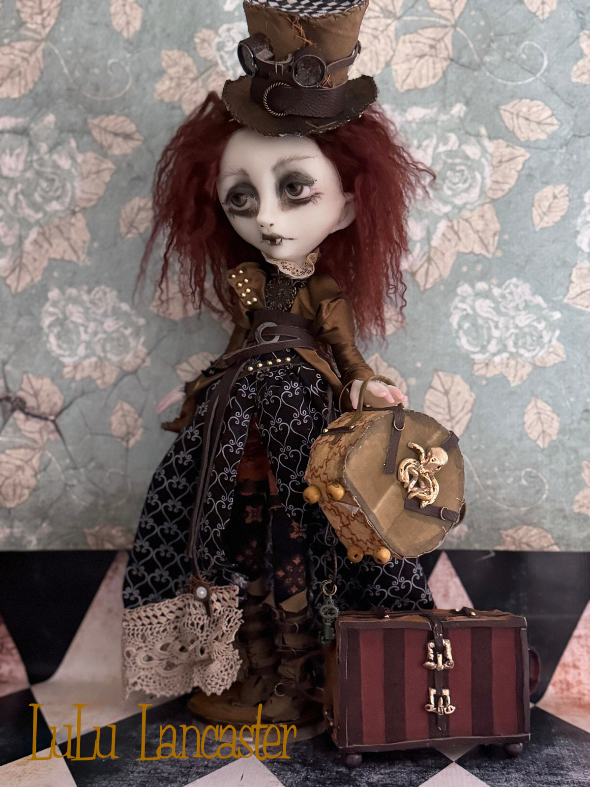 Honor Constant Steampunk Vampire Original LuLu Lancaster Art Doll