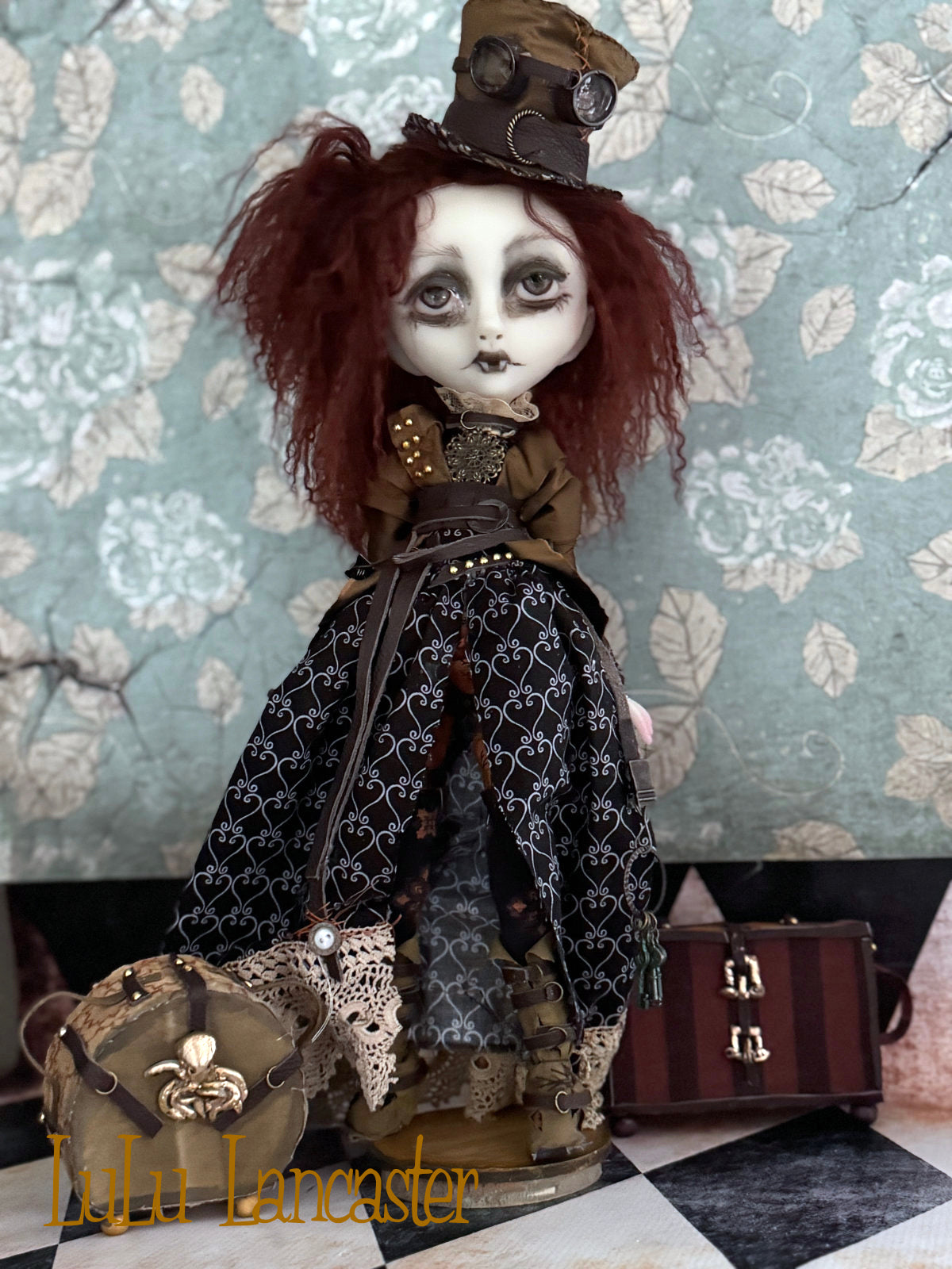 Honor Constant Steampunk Vampire Original LuLu Lancaster Art Doll