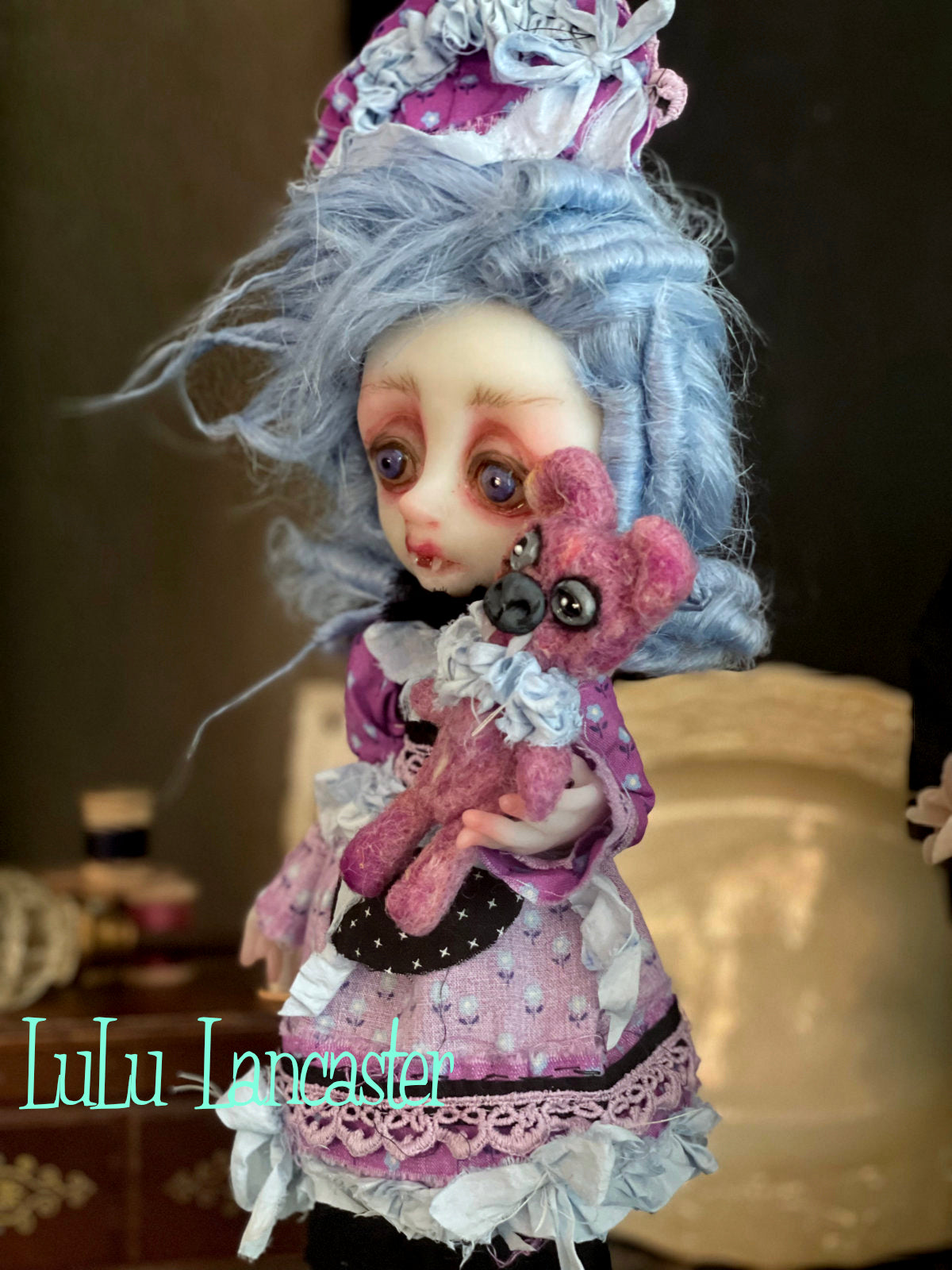Juliette Vampire Original LuLu Lancaster Halloween Art Dolls