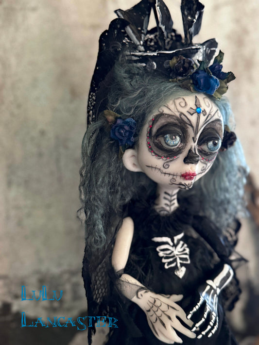 Laguna Day of the dead Original LuLu Lancaster Art Doll