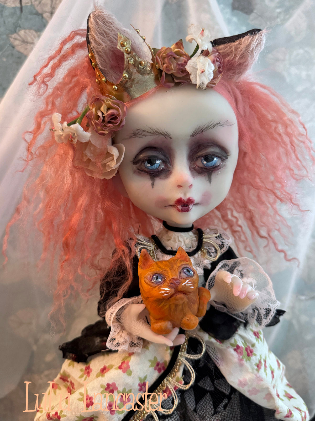 LallieCat Goth Original LuLu Lancaster Art Doll