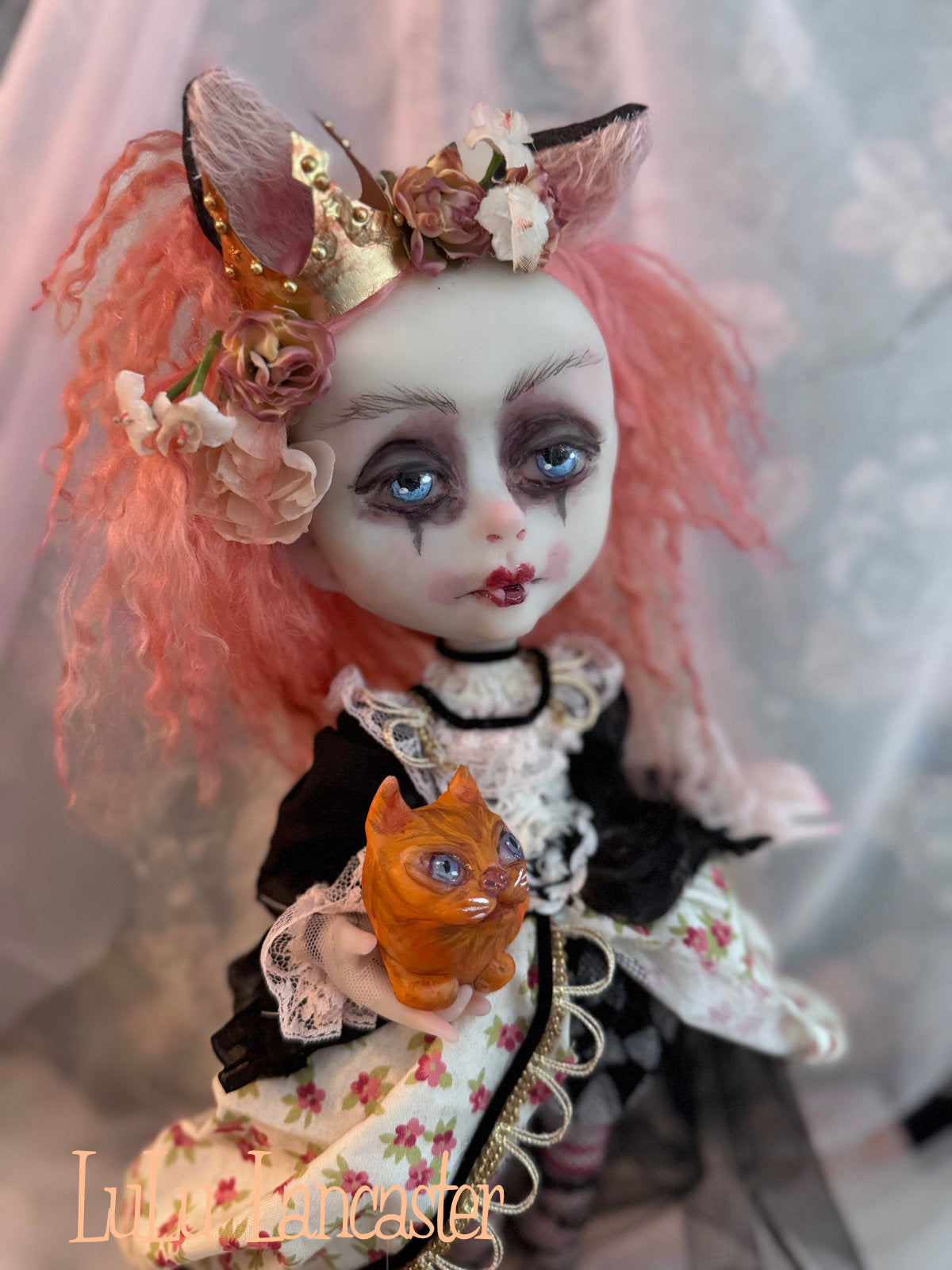 LallieCat Goth Original LuLu Lancaster Art Doll