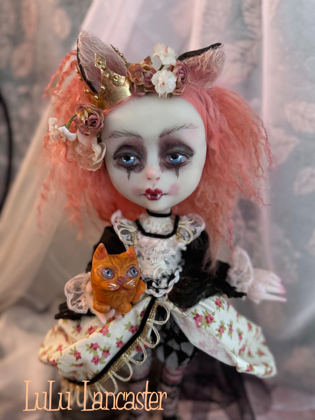 LallieCat Goth Original LuLu Lancaster Art Doll