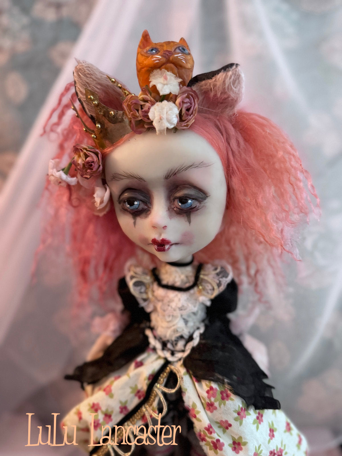 LallieCat Goth Original LuLu Lancaster Art Doll