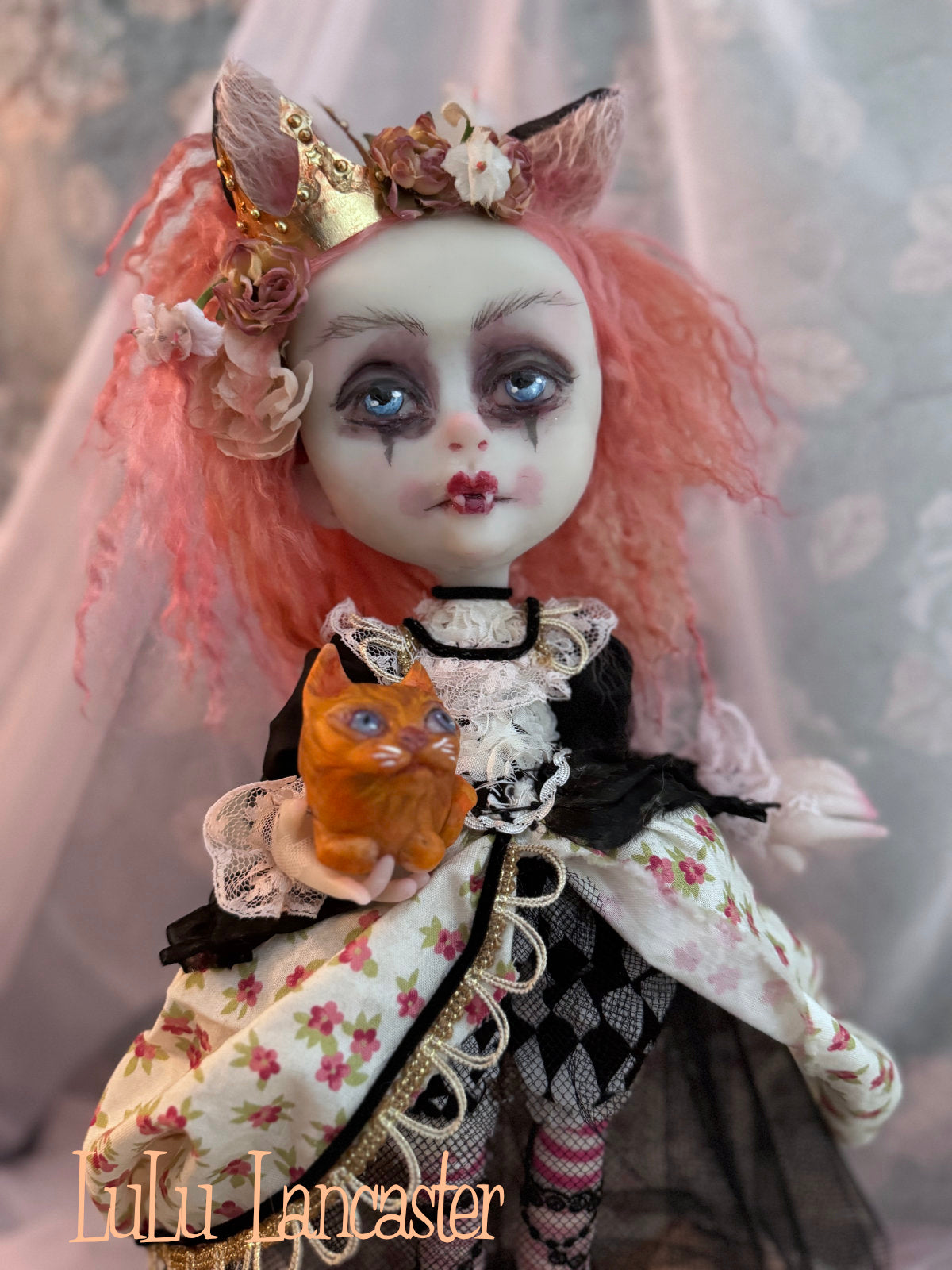 LallieCat Goth Original LuLu Lancaster Art Doll