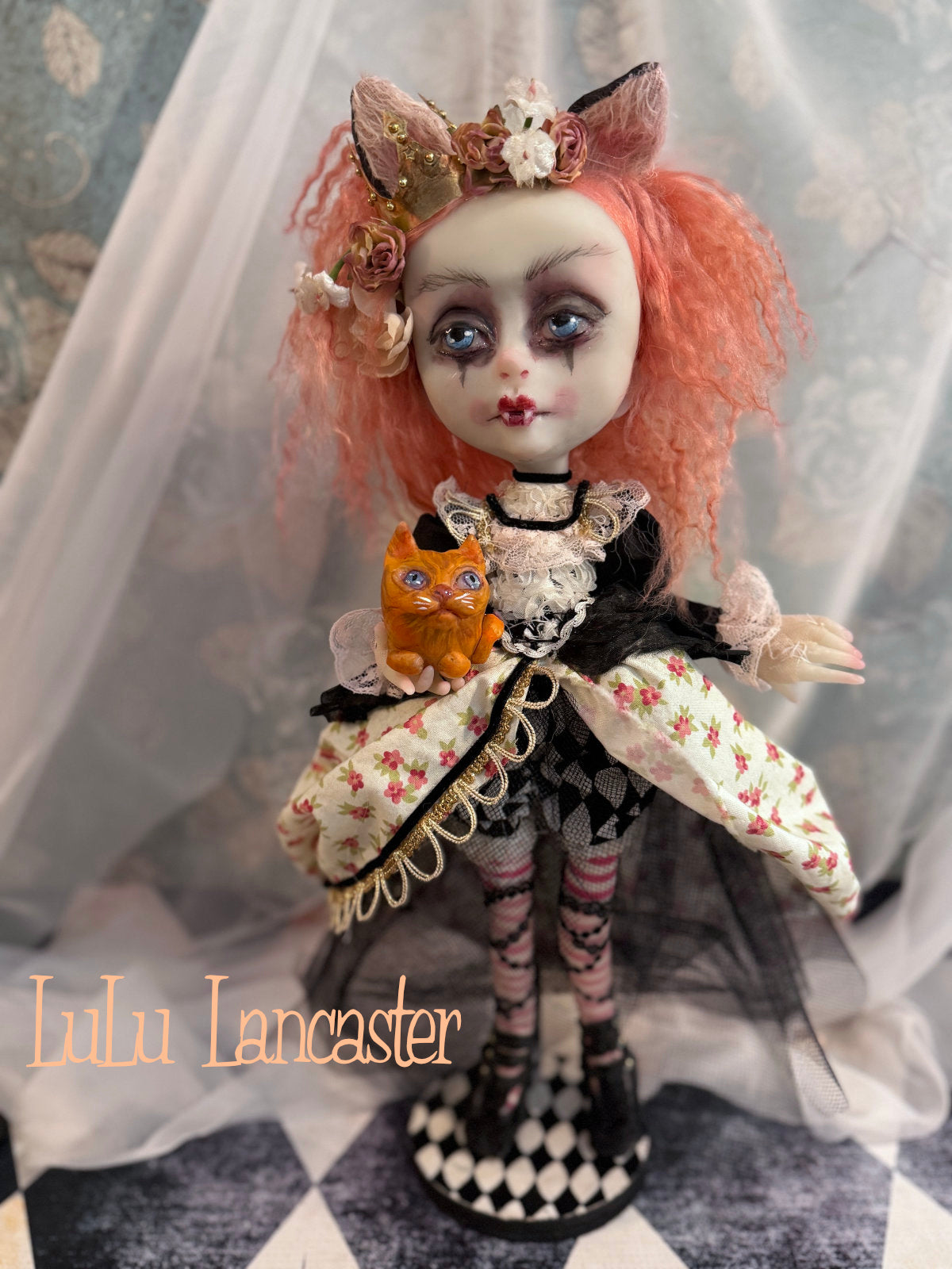 LallieCat Goth Original LuLu Lancaster Art Doll