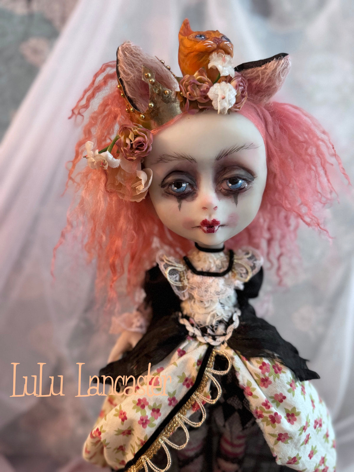 LallieCat Goth Original LuLu Lancaster Art Doll