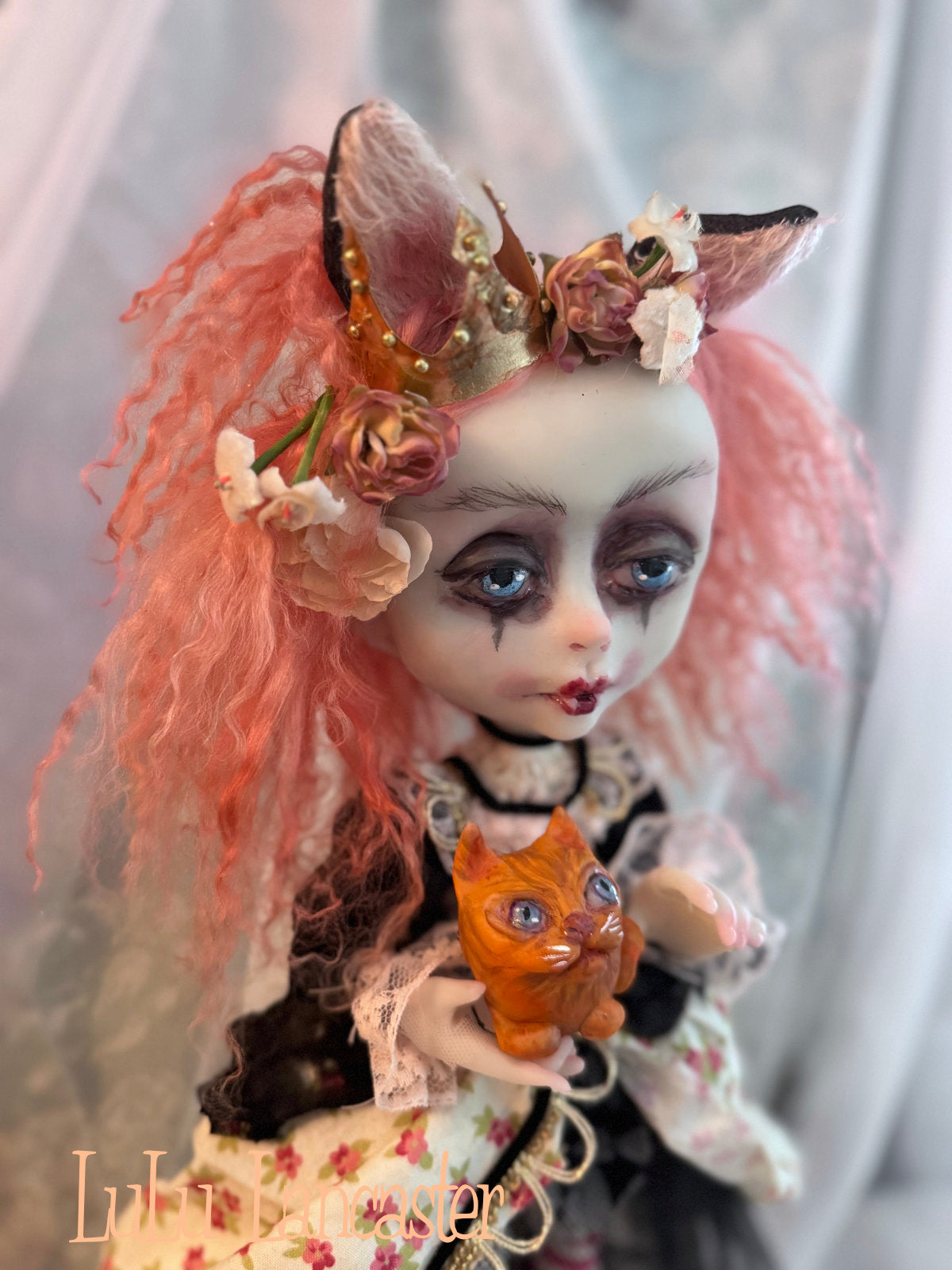 LallieCat Goth Original LuLu Lancaster Art Doll