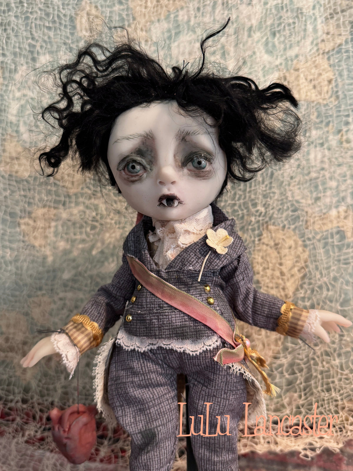 Little Lord Percival VonBite Valloween Vampire~ original Lulu Lancaster Art Doll