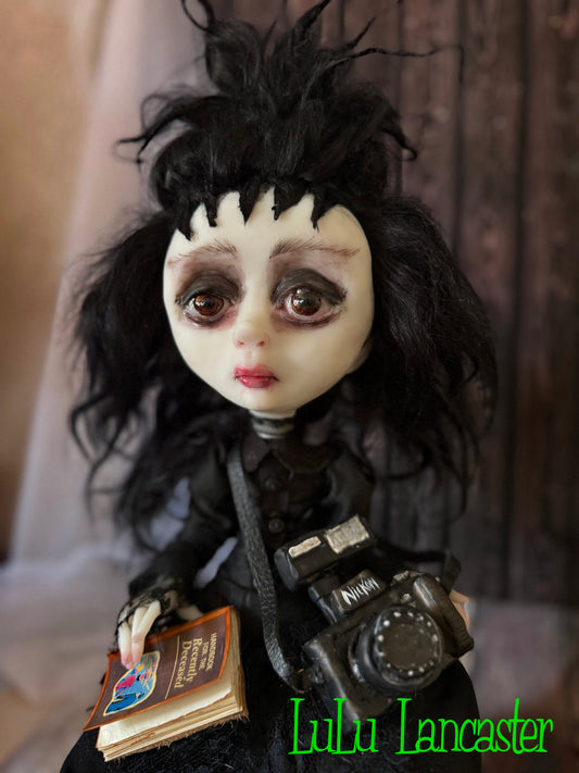 Lydia Deetz Sitter Original LuLu Lancaster Art Doll