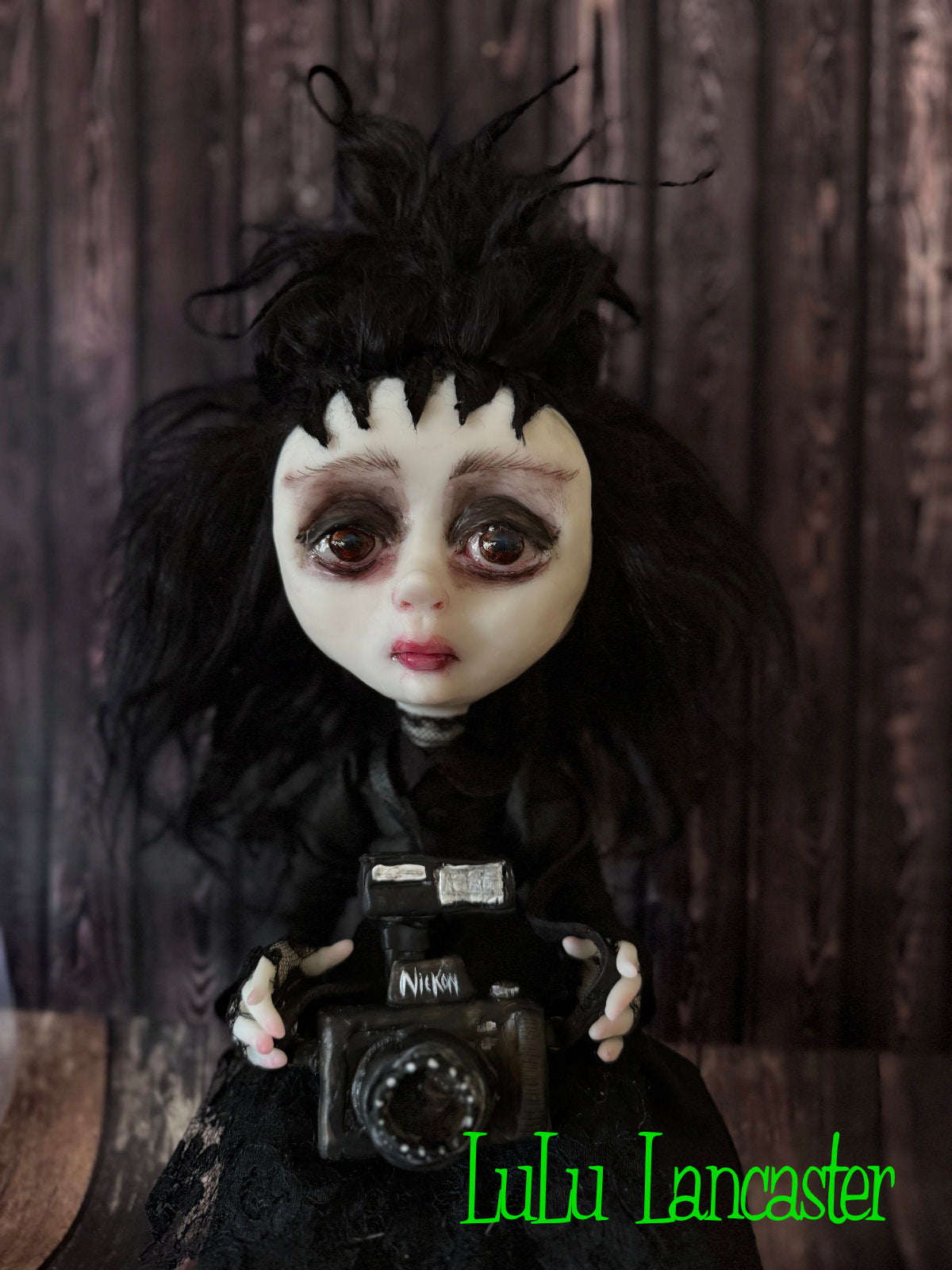 Lydia Deetz Sitter Original LuLu Lancaster Art Doll
